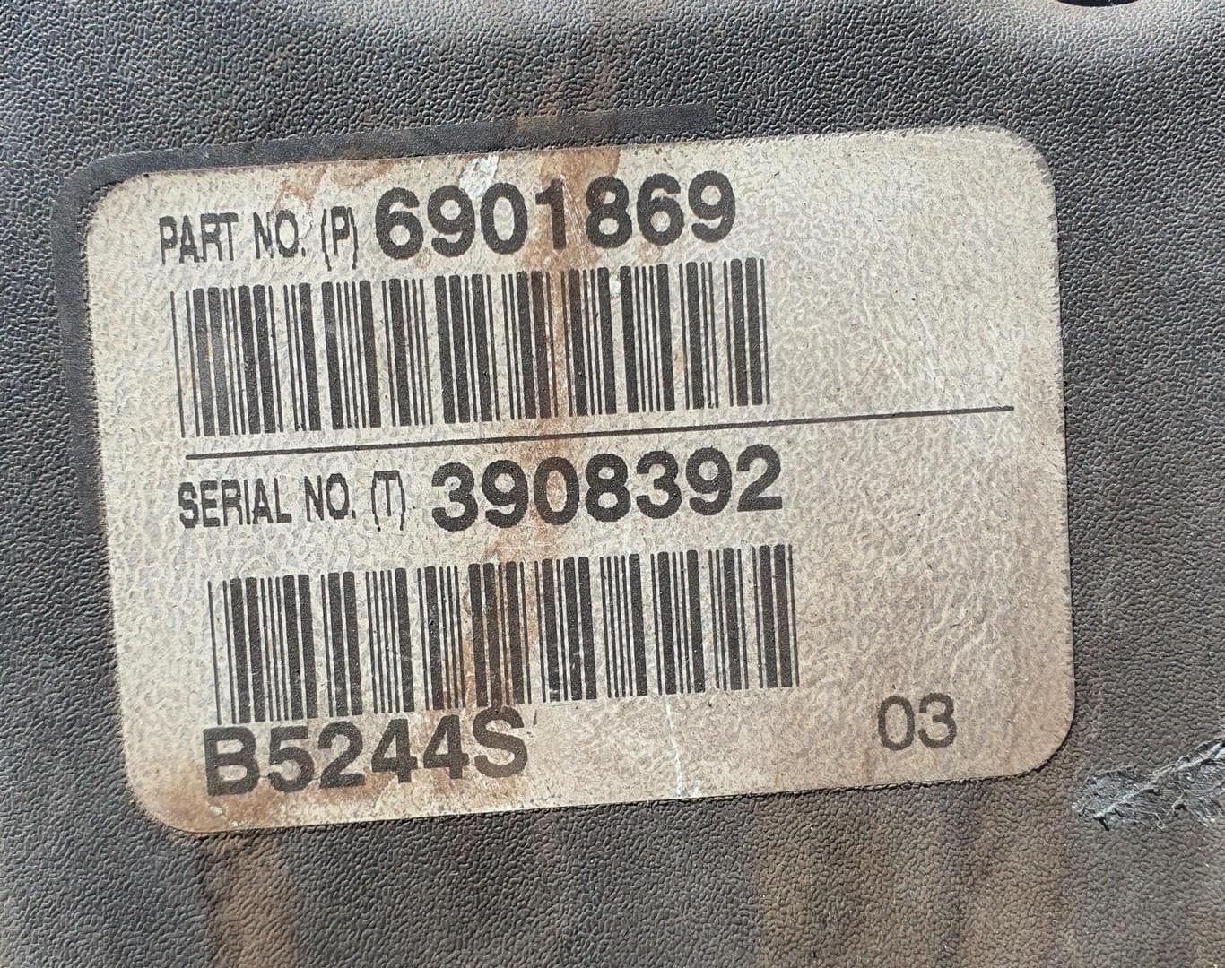 Moteur B 5244 S4 — vue 8