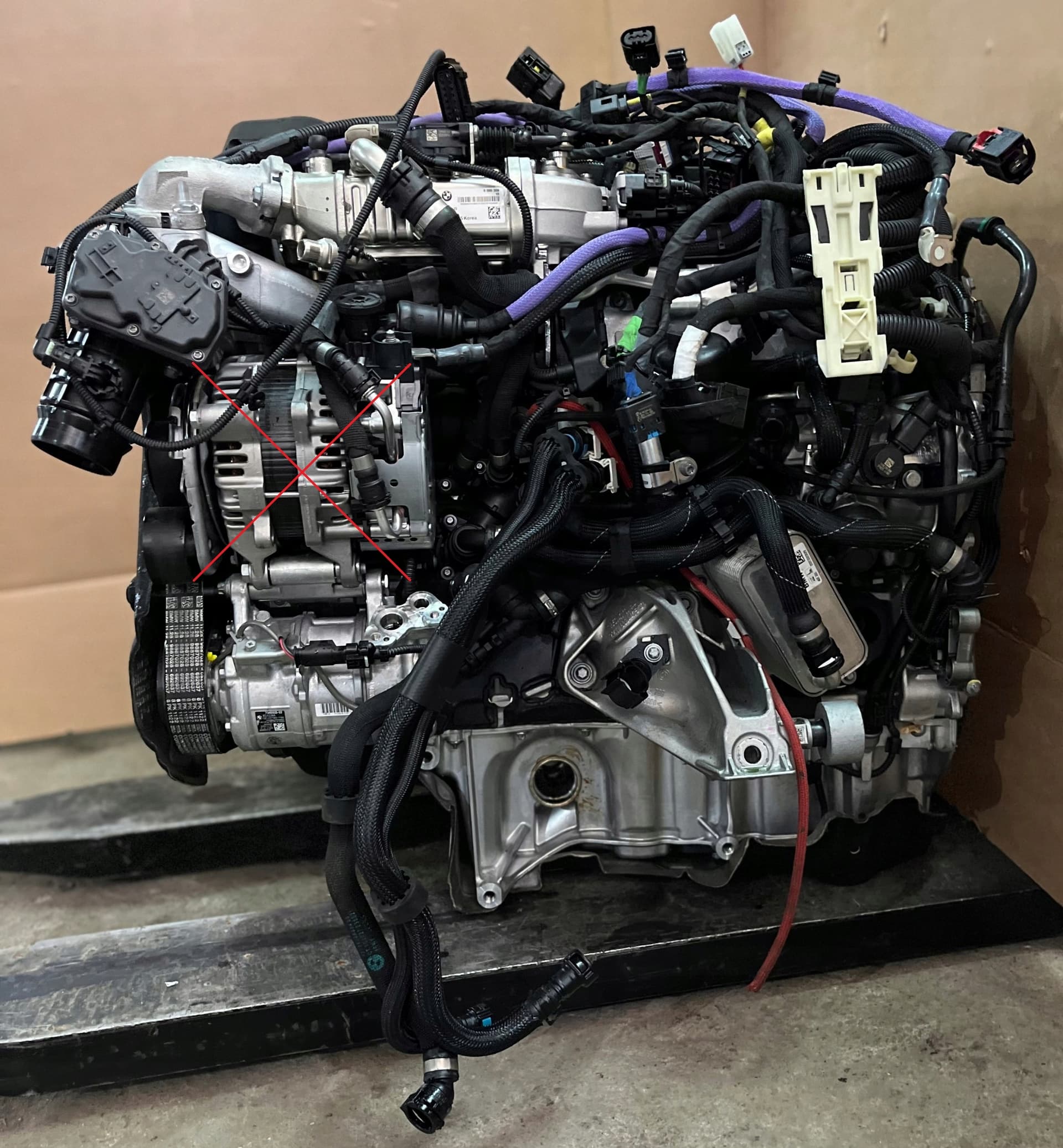 Moteur B57 D30 B — vue 2
