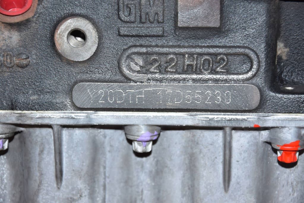Moteur Y 20 DTH — vue 4
