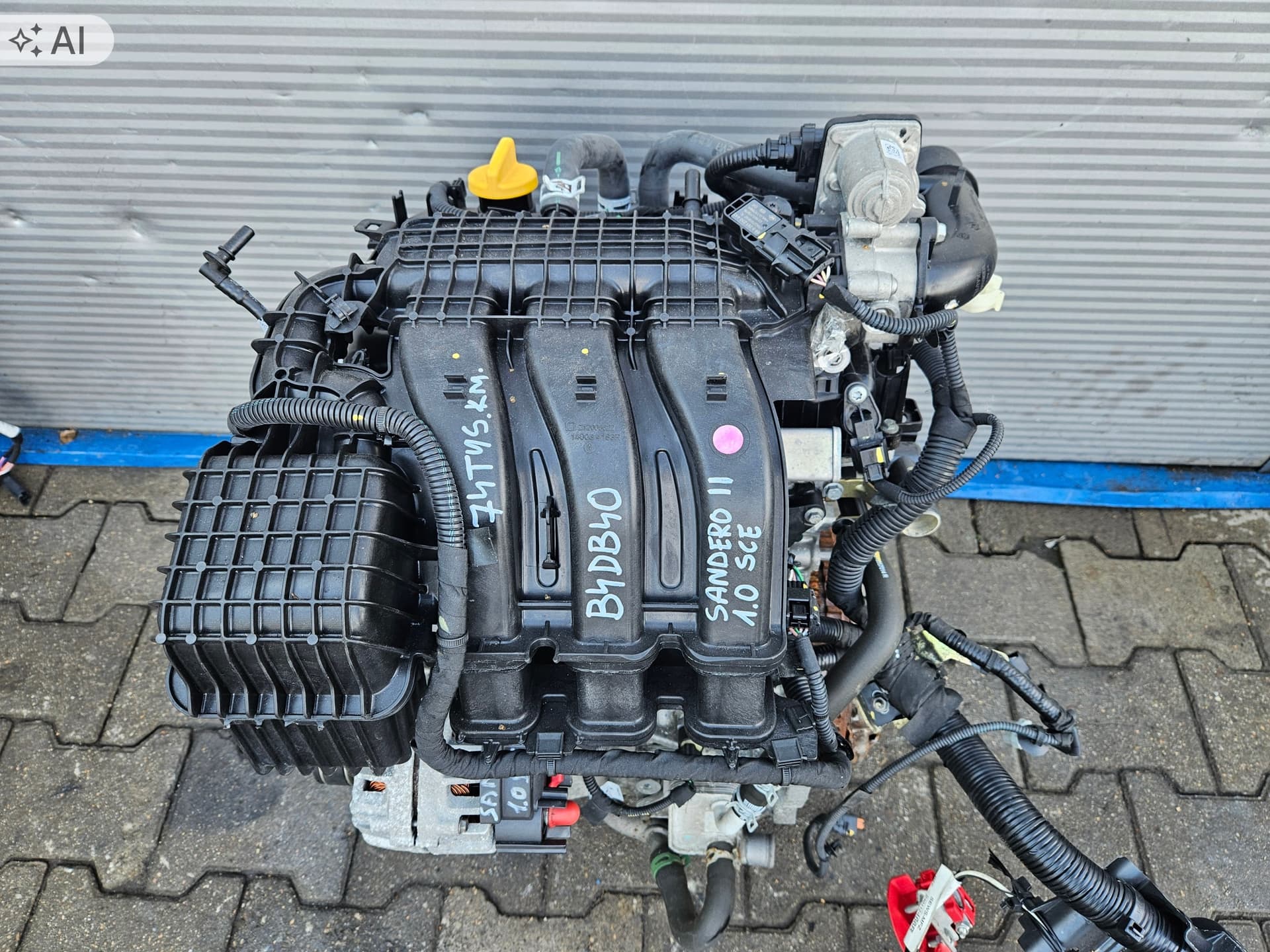 Moteur B4D 400 — vue 2