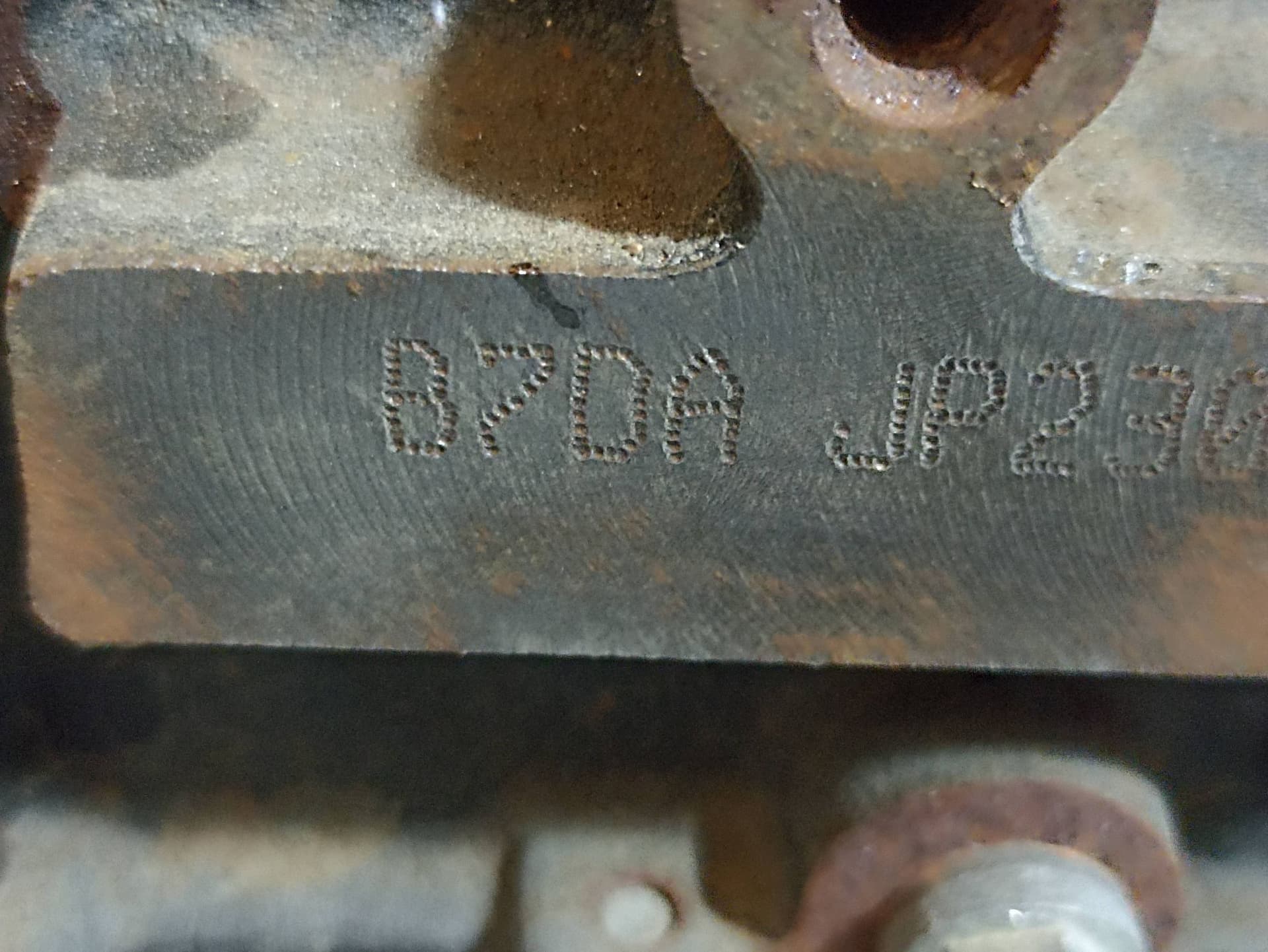 Moteur B7DA — vue 8