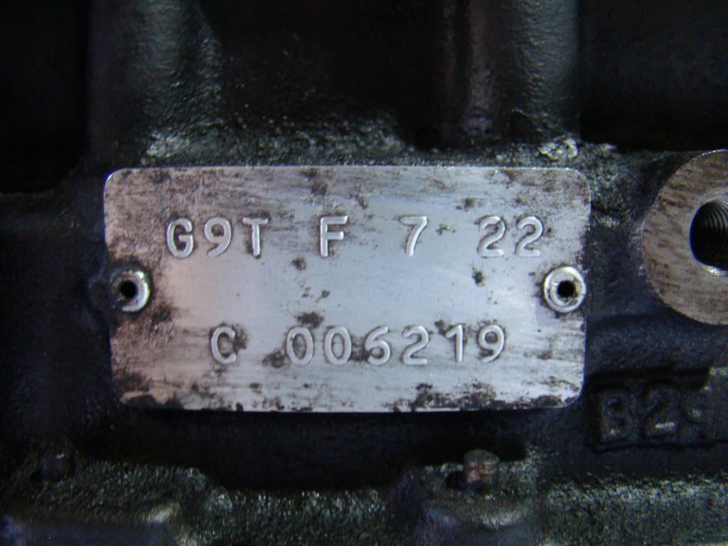 Moteur G9T 722 — vue 4