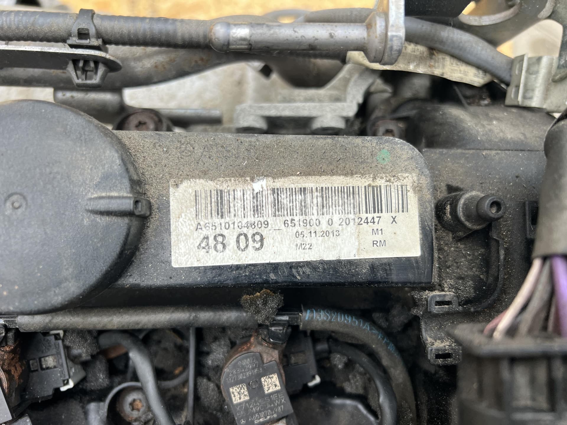 Moteur 651.930 — vue 12
