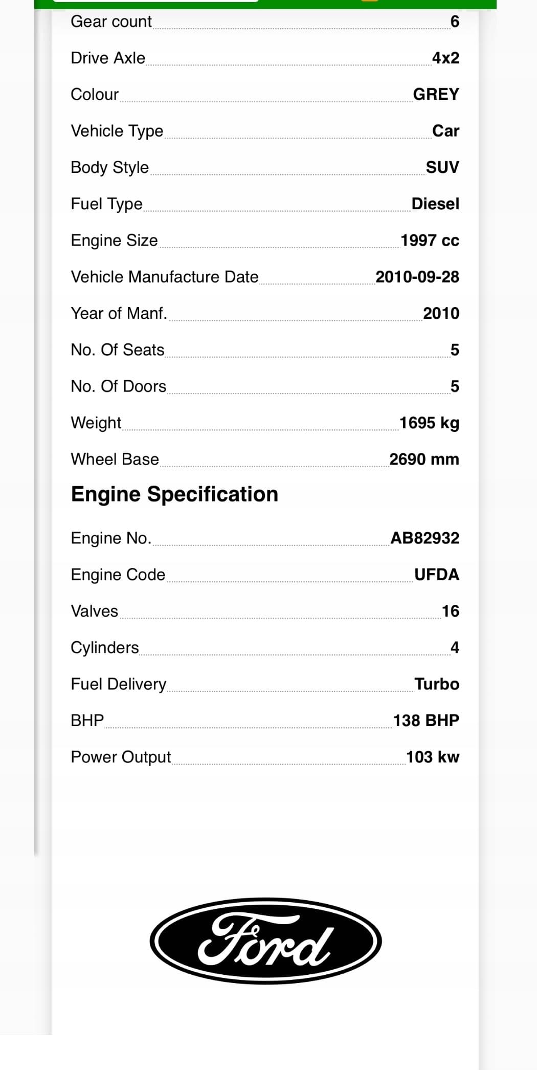 Moteur UFDA — vue 6
