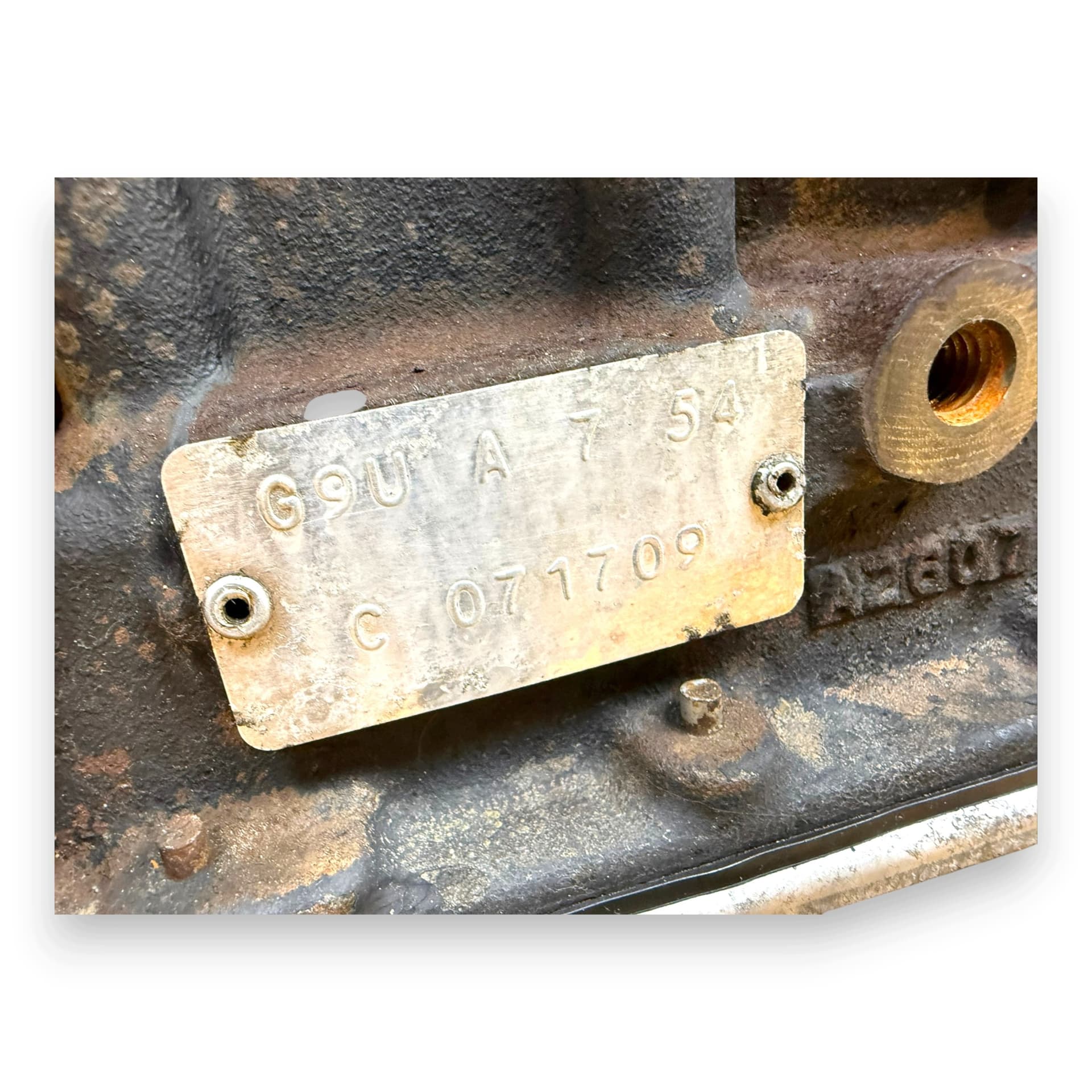 Moteur G9U 754 — vue 2