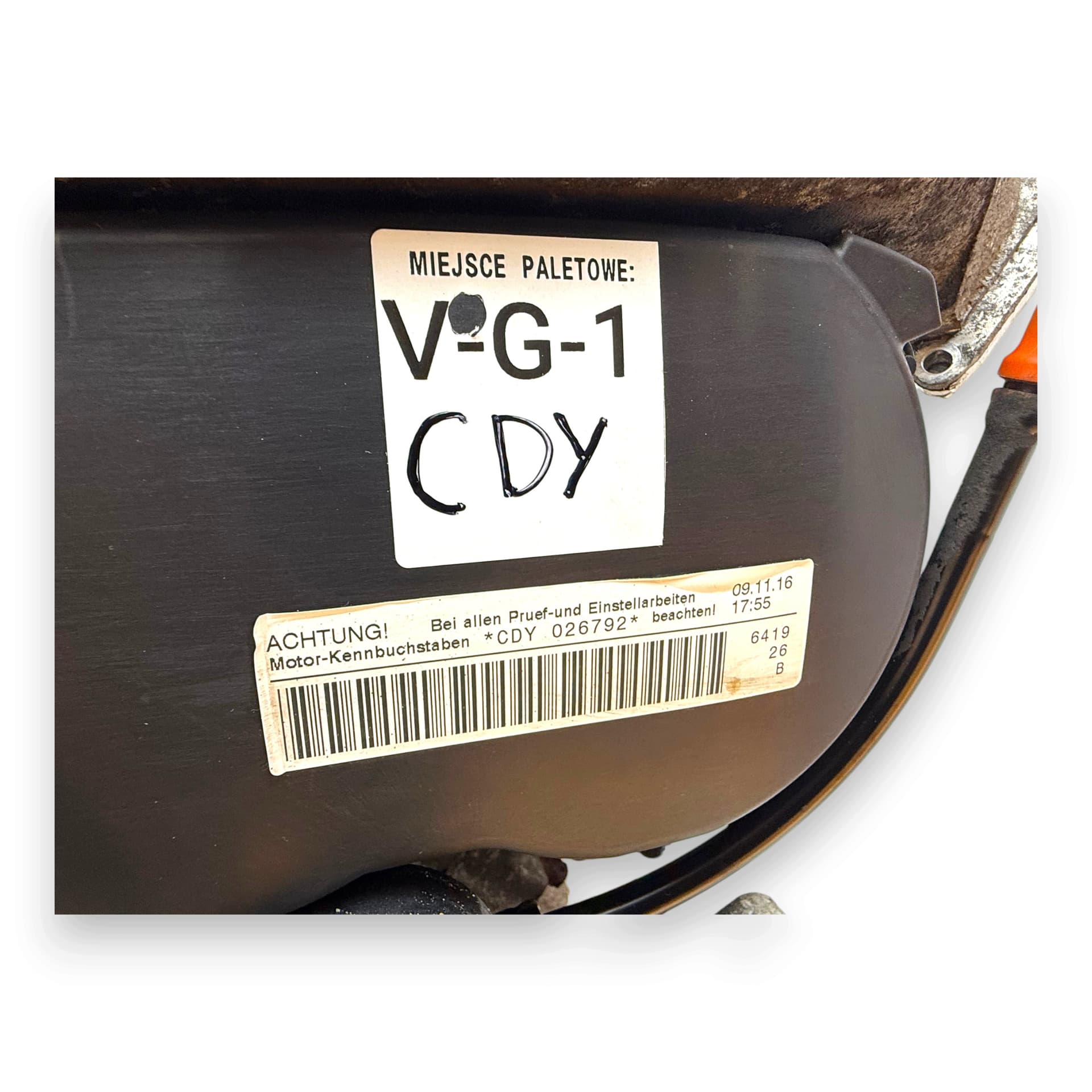 Moteur CDYA — vue 2