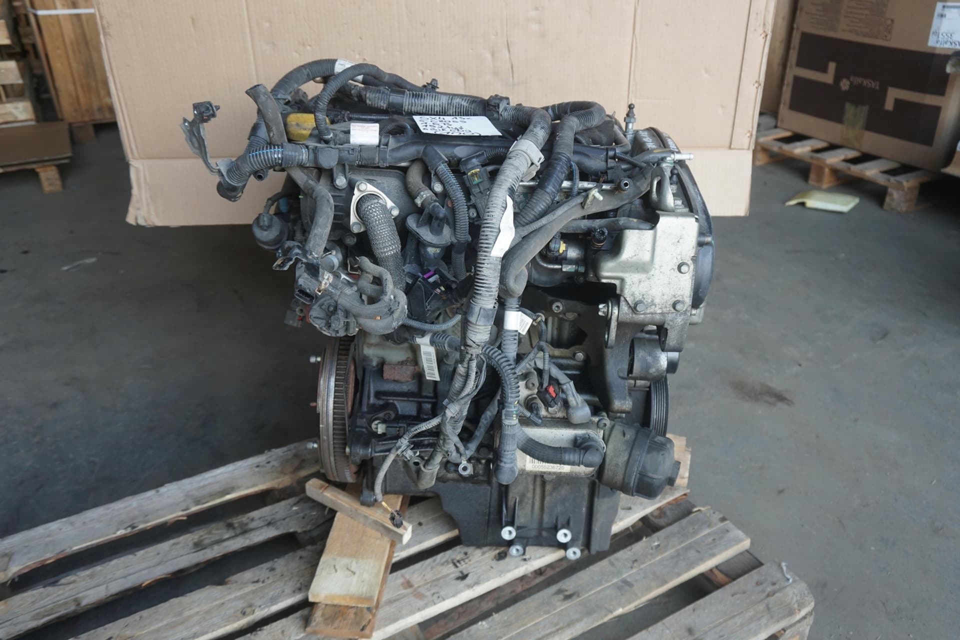 Moteur D16AA — vue 3