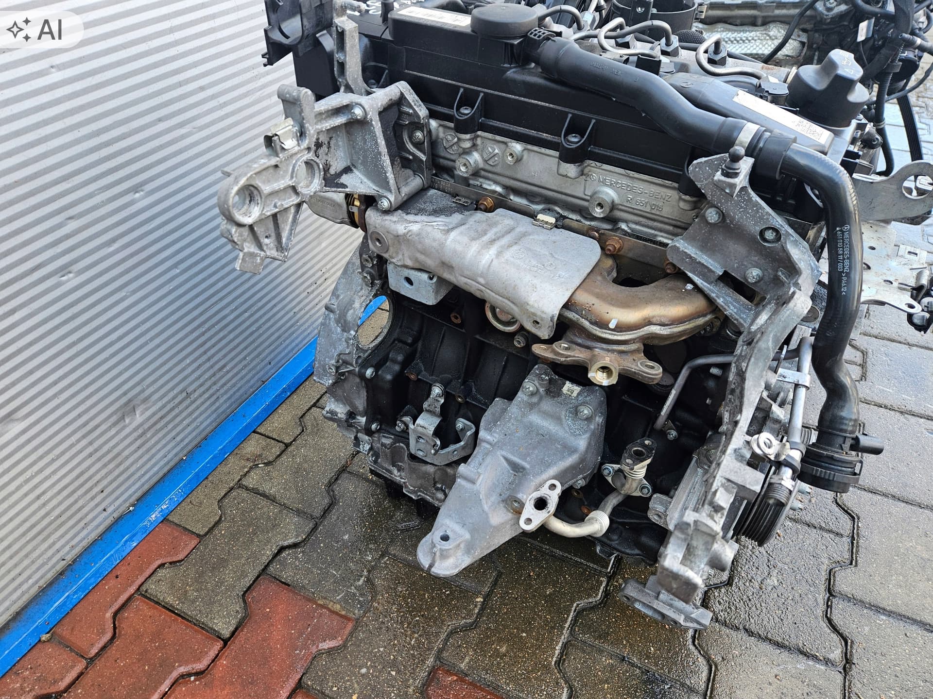 Moteur M 111.921 — vue 4