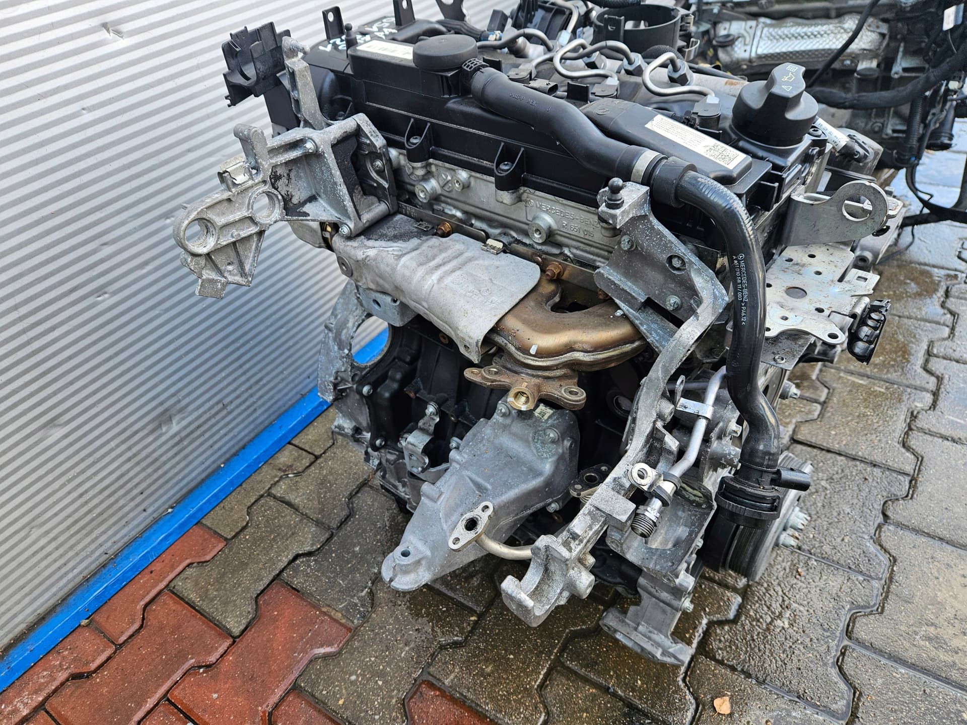 Moteur M 111.921 — vue 2
