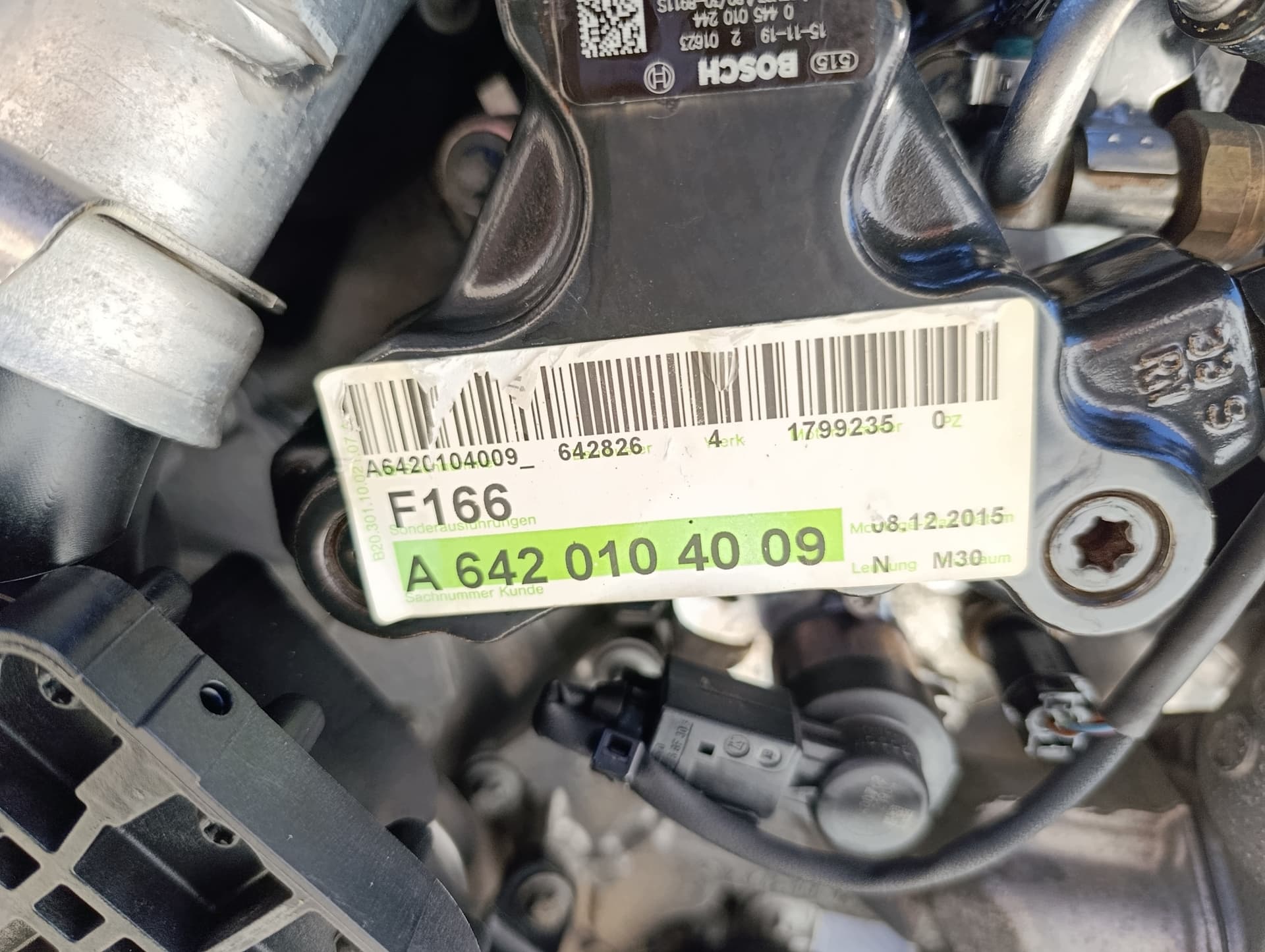 Moteur OM 642.826 — vue 5