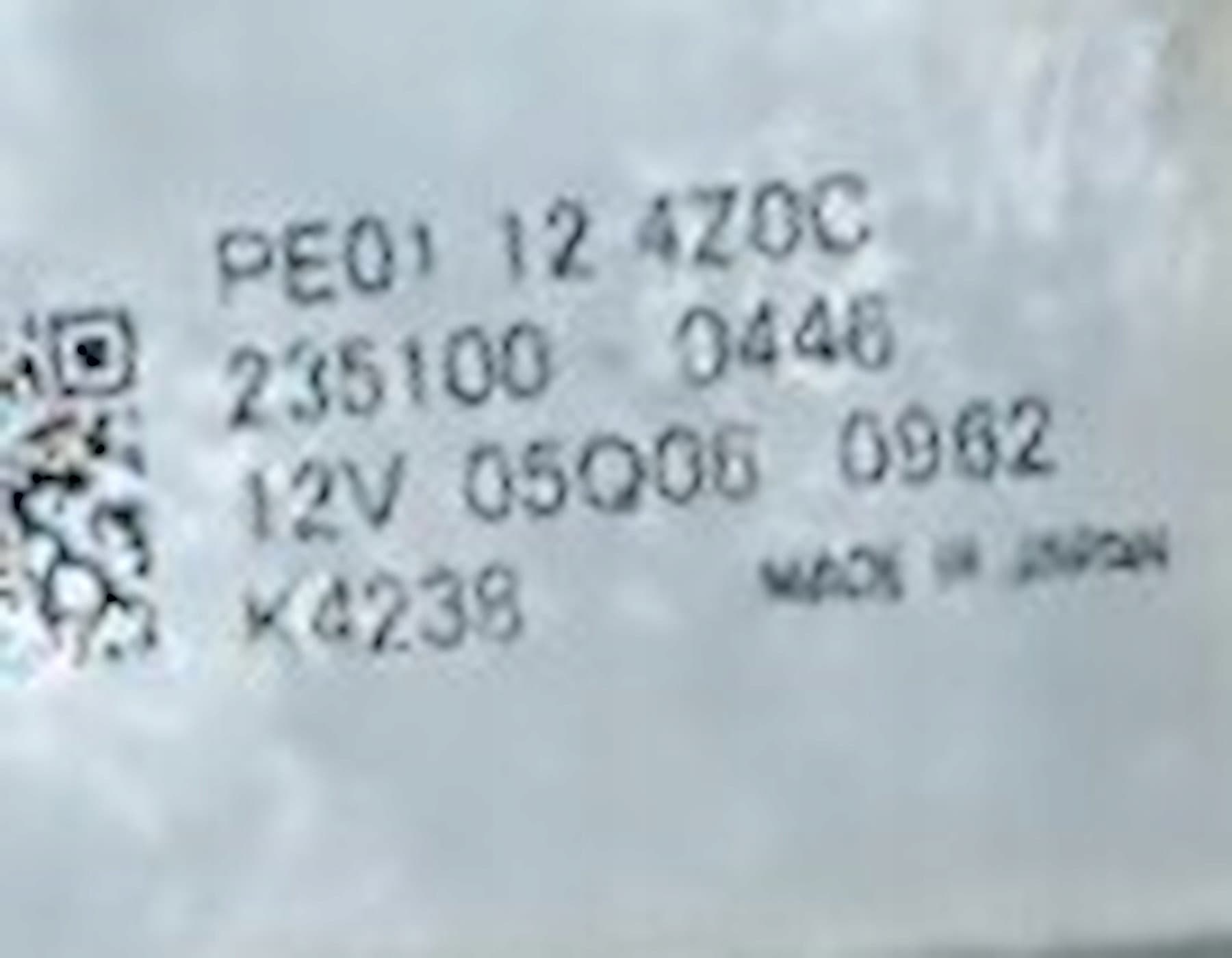 Moteur PEY4 — vue 5