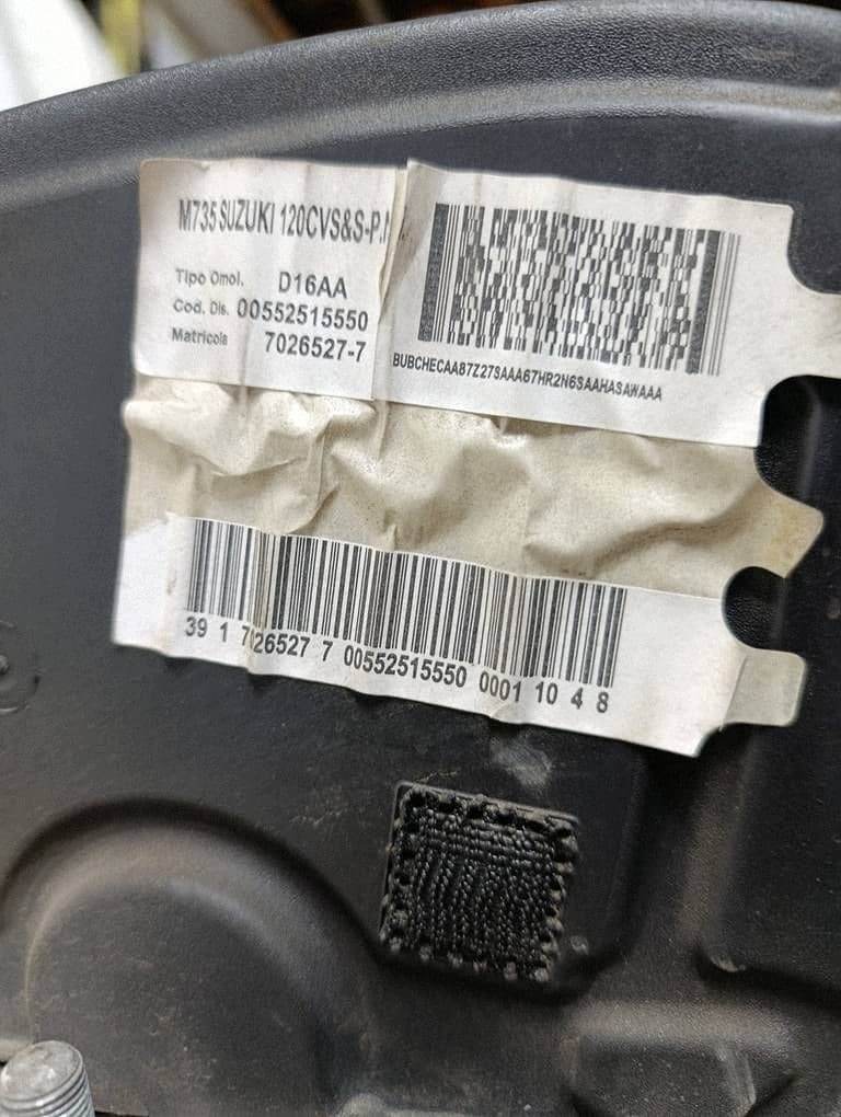 Moteur D16AA — vue 7