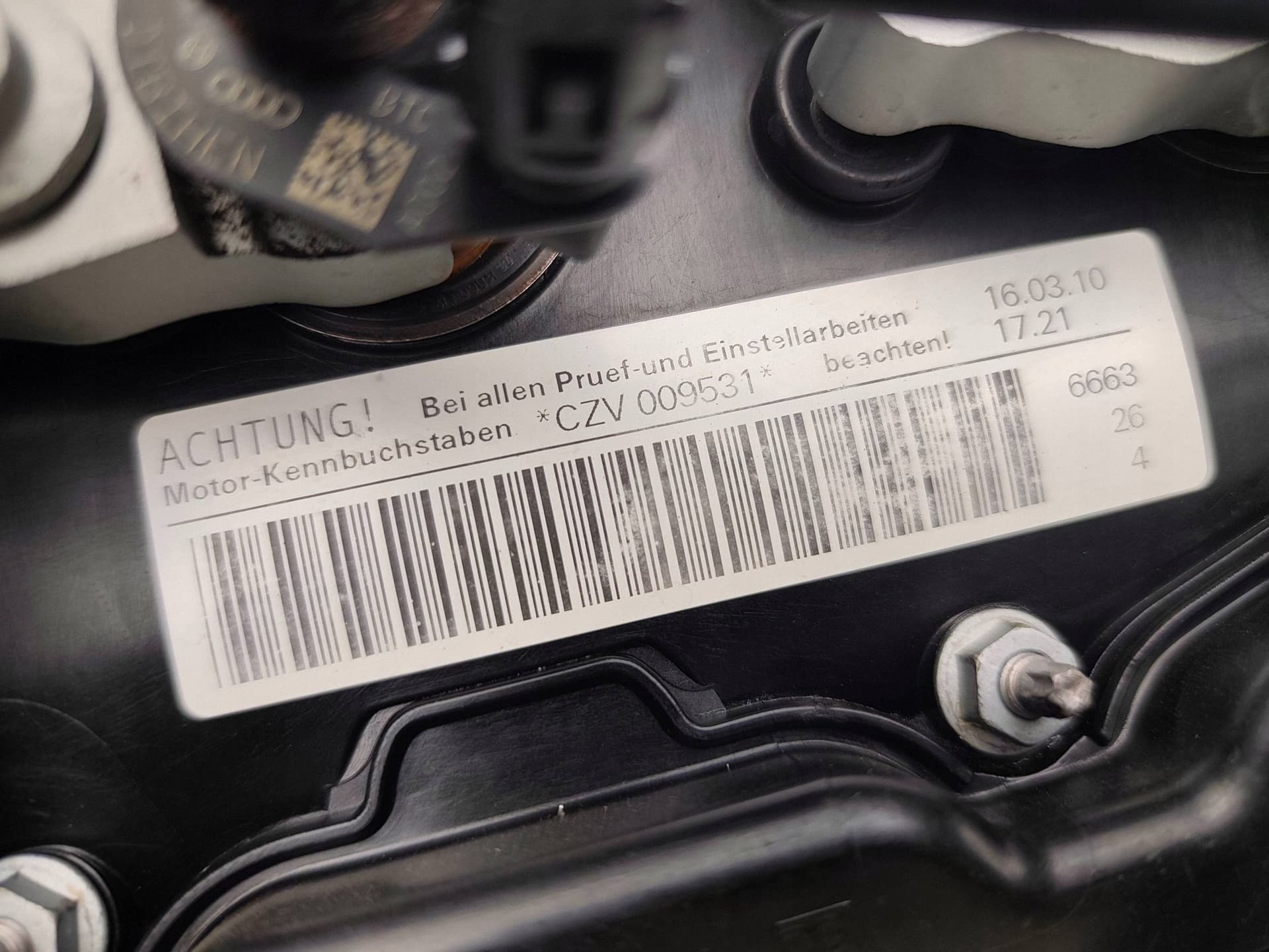 Moteur CZVB — vue 8
