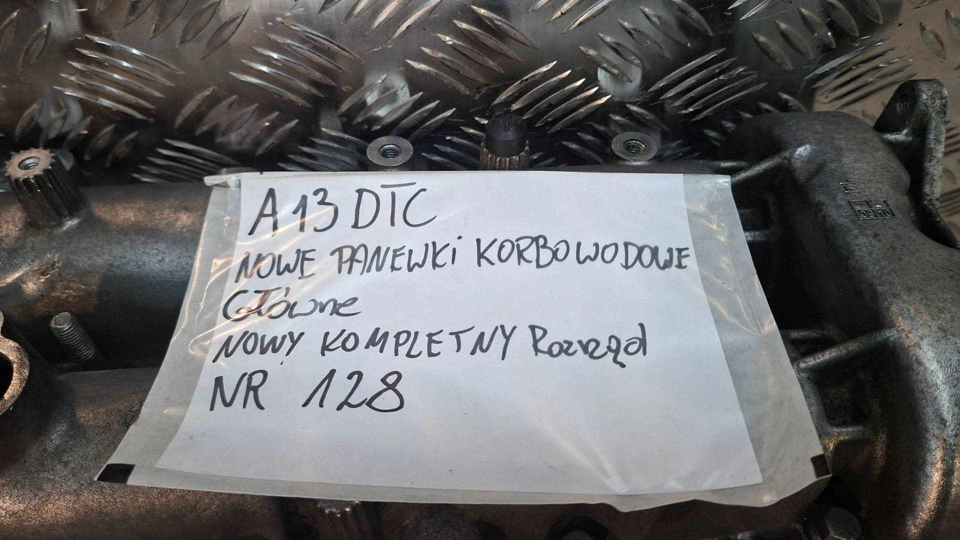 Moteur A 13 DTC — vue 2