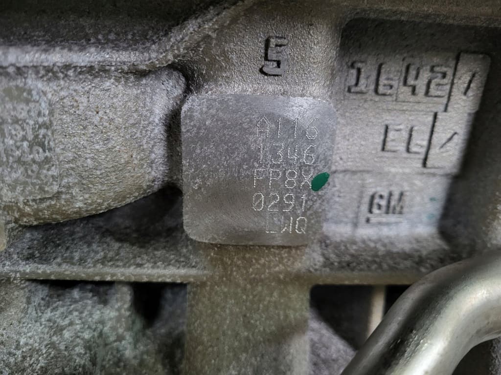 Moteur B 16 DTE — vue 8