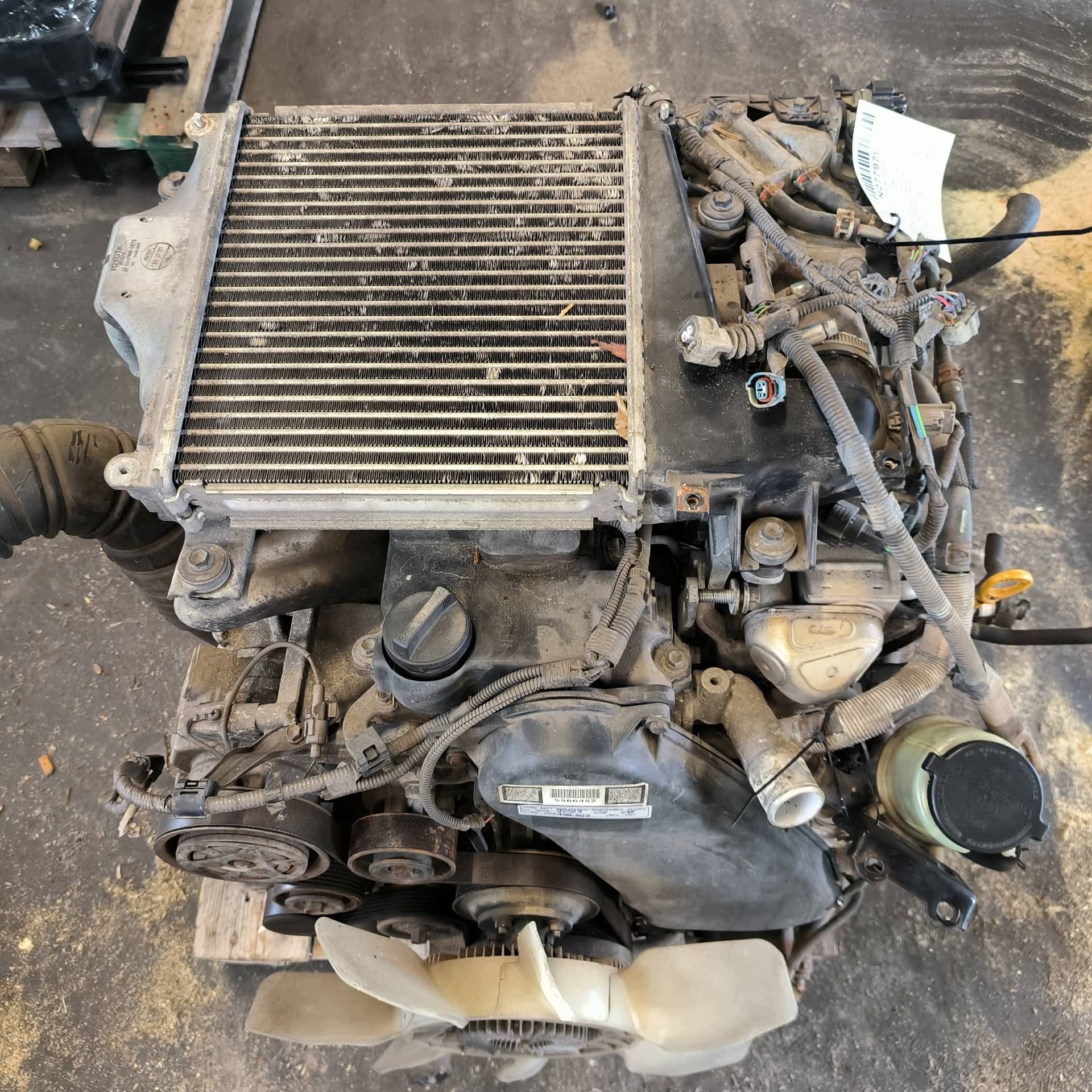 Moteur 2KD-FTV — vue 3
