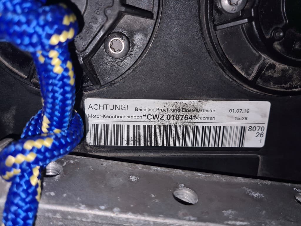 Moteur CWZA — vue 5
