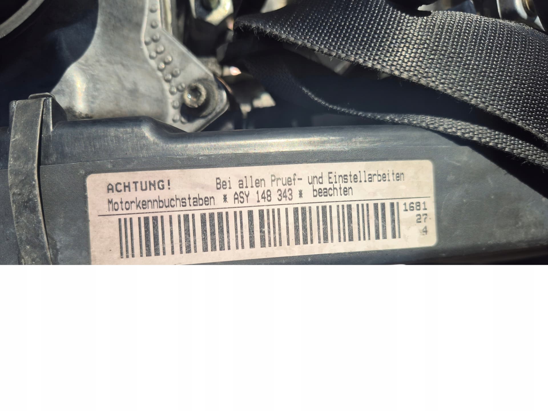 Moteur ASY pour Skoda Fabia