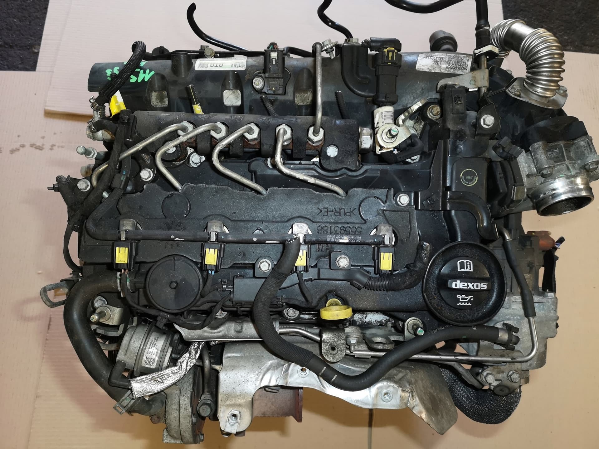 Moteur B 16 DTH — vue 2