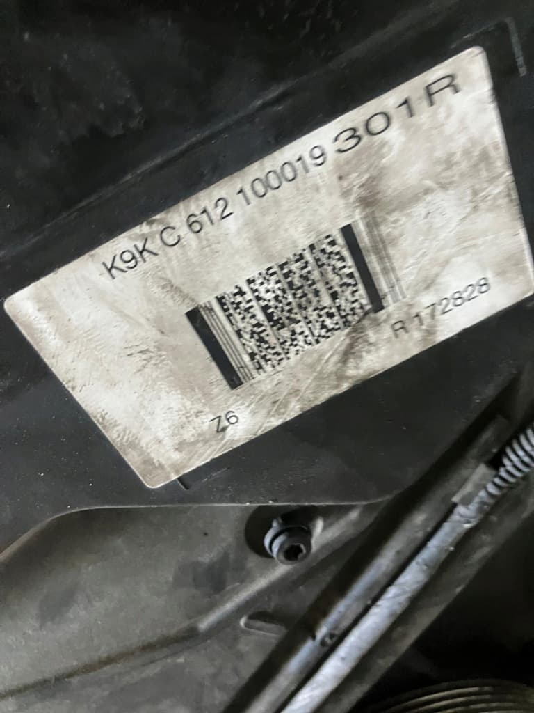 Moteur K9K 612 — vue 2