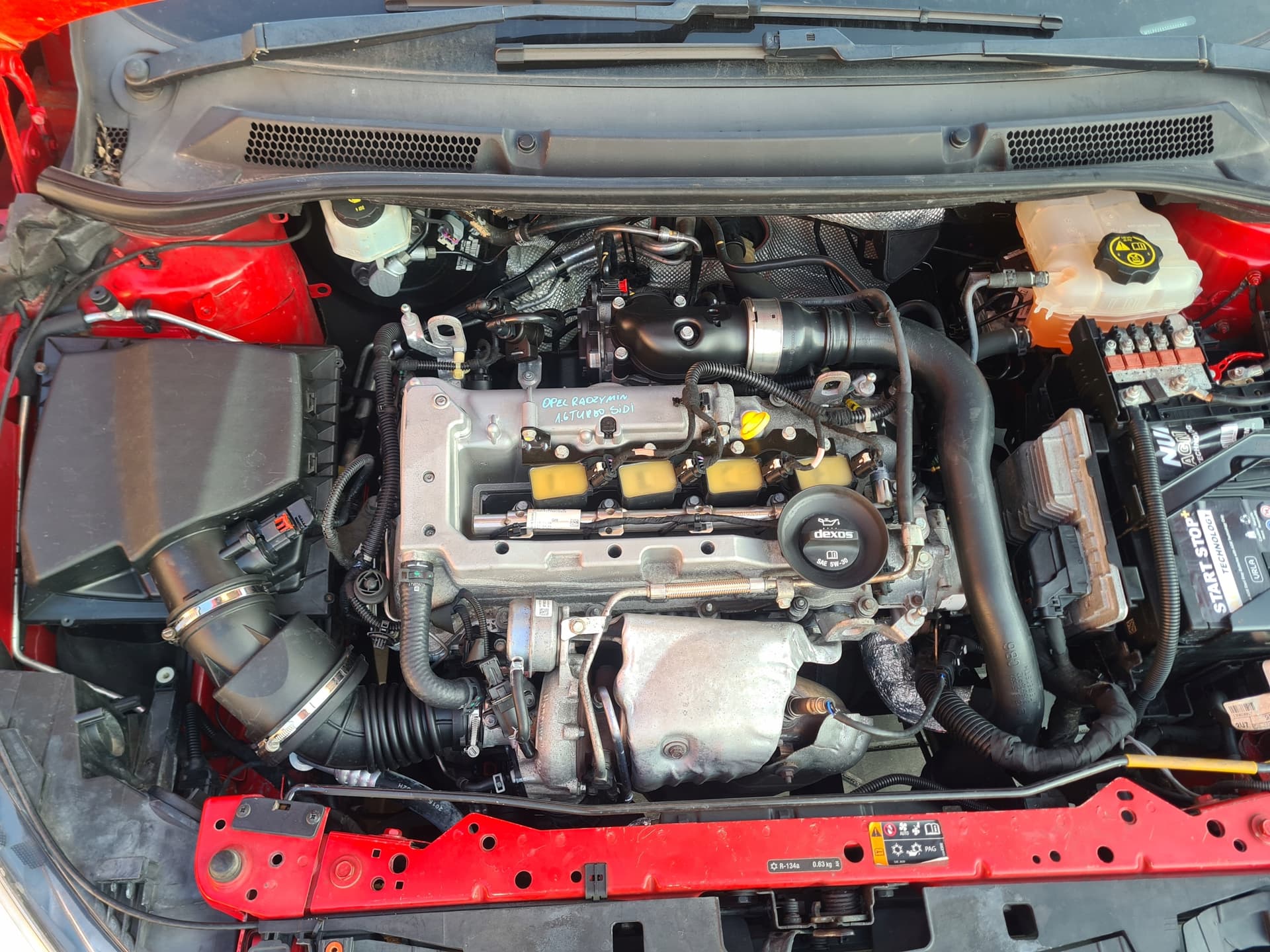 Moteur B 16 SHT pour Opel Zafira